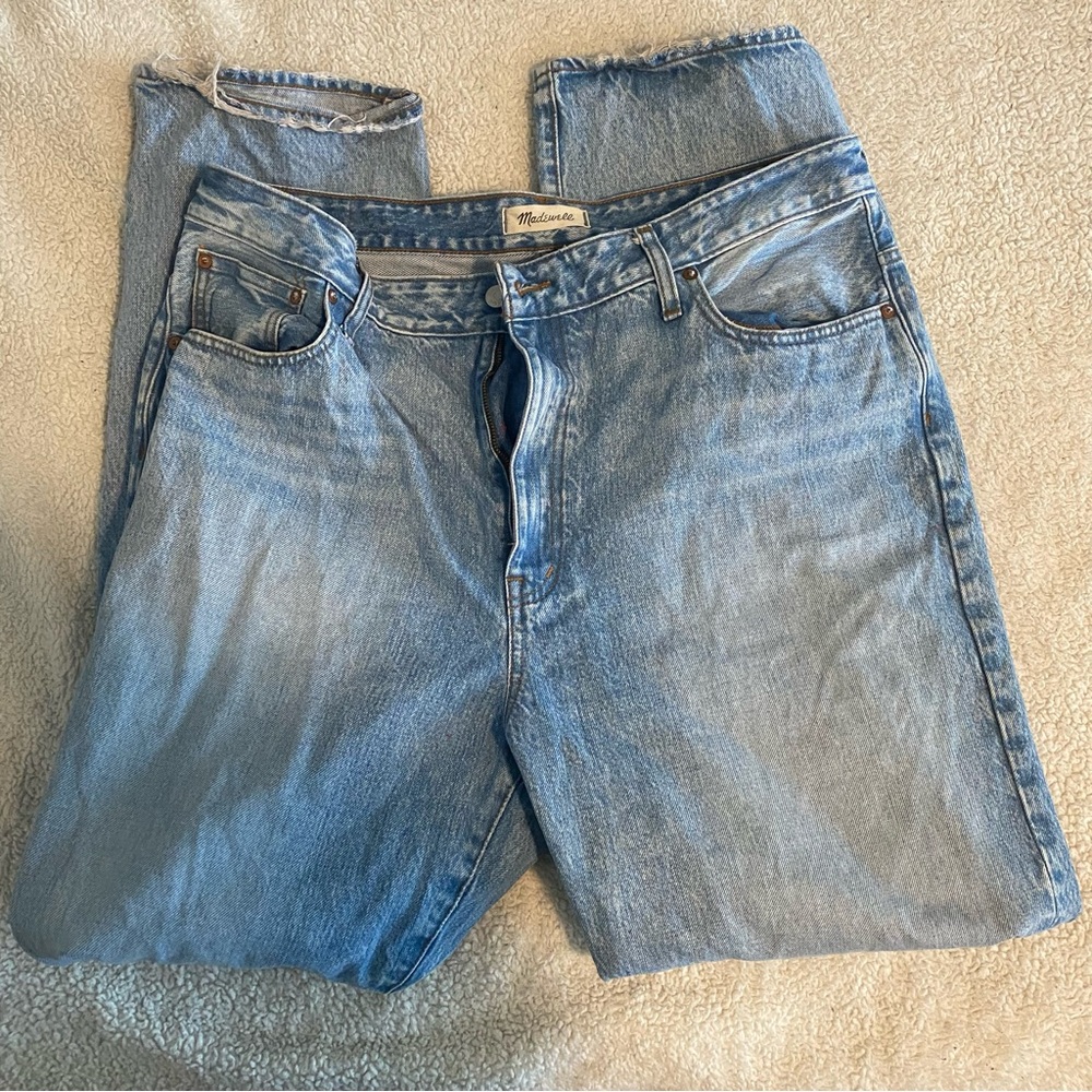 Madewell Curvy '90s straight jeans